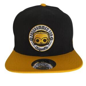 Star Wars C-3PO Snapback Hat Funko Smuggler’s Bounty Exclusive OSFM